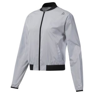 Reebok WOR Woven Jacke Damen - Grau - DE 827-SXV